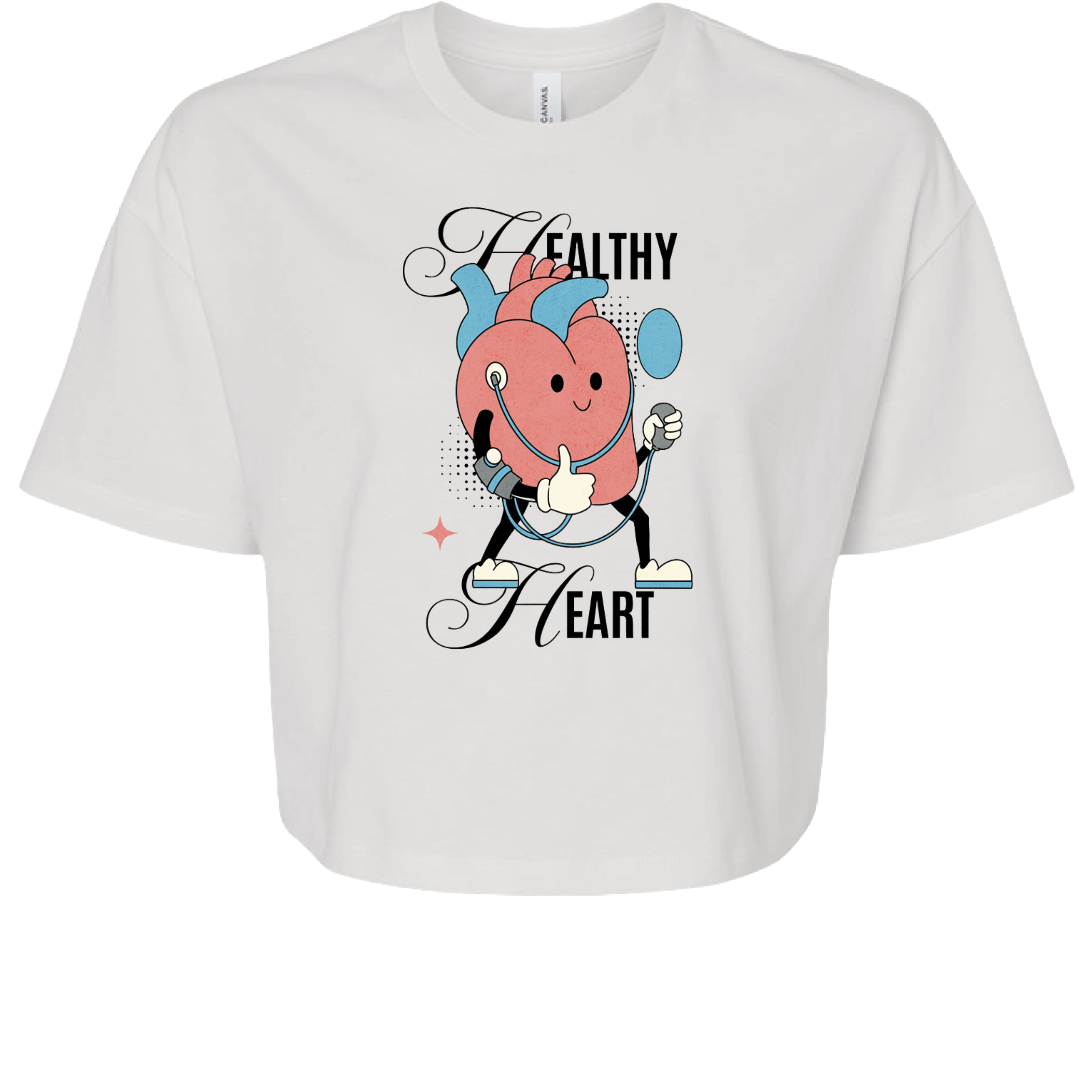 HEALTHY HEART CROP TEE