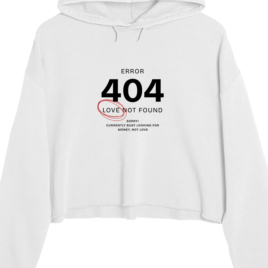 LOVE NOT FOUND-HOODIE
