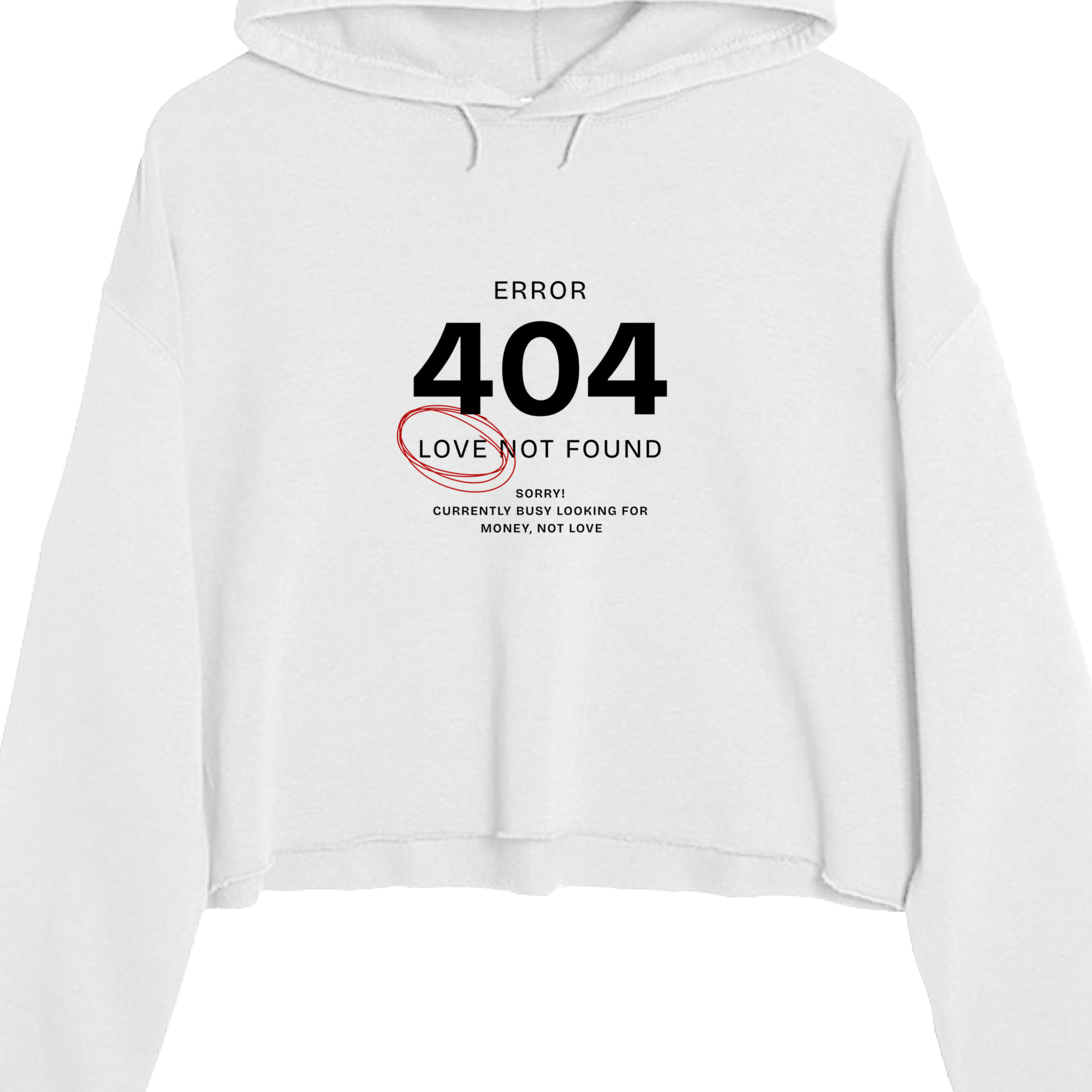 LOVE NOT FOUND-HOODIE