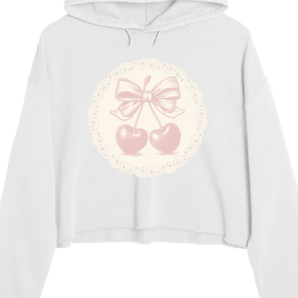 CHERRY HEARTS-HOODIE