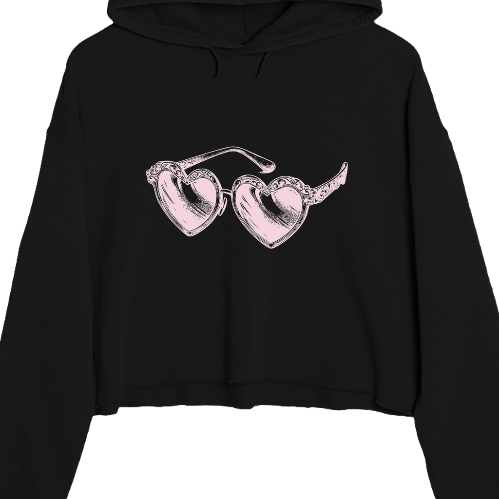 HEART GLASSES-HOODIE