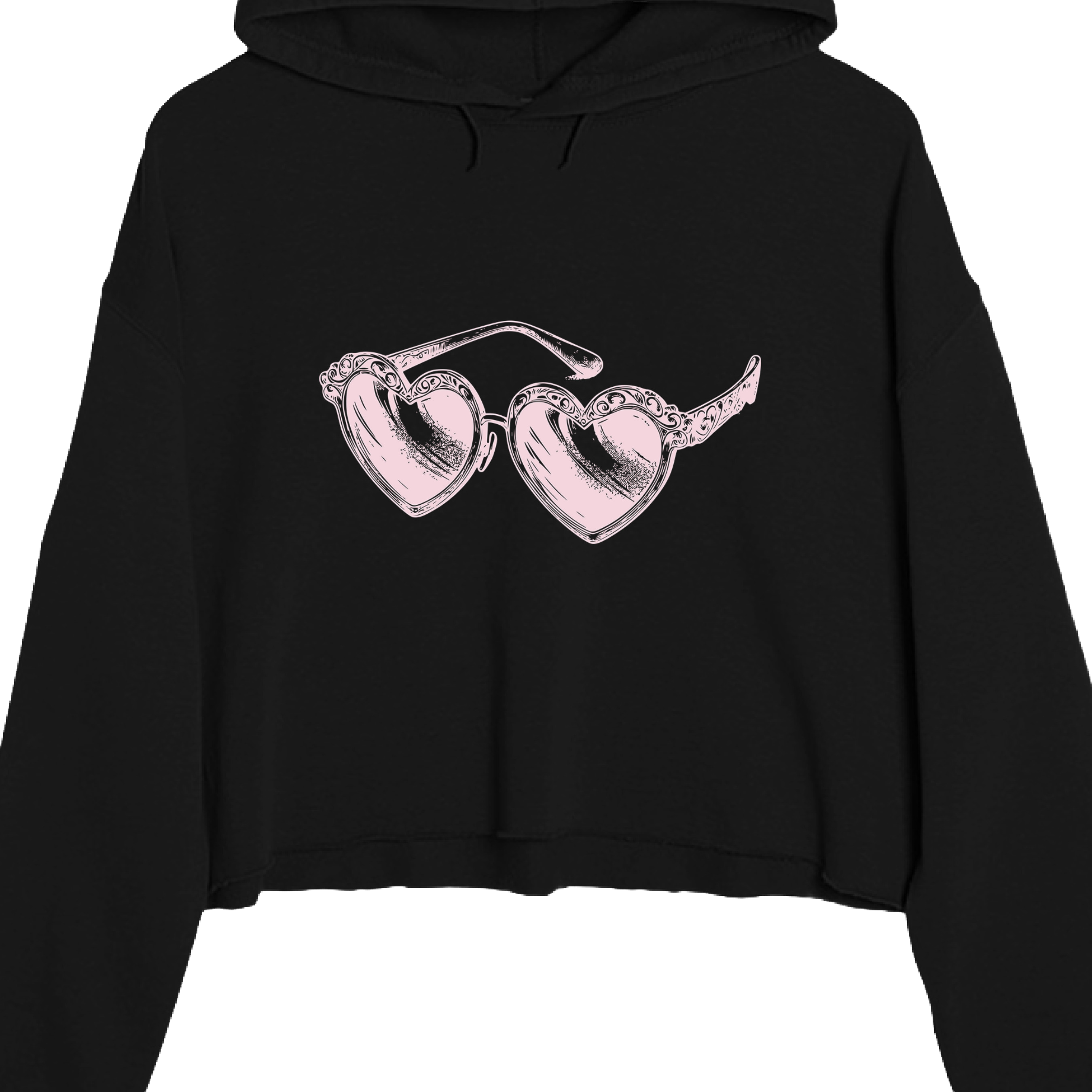 HEART GLASSES-HOODIE