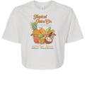 TROPICAL FRUITS CROP TOP