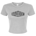 GTA 6 Baddie tank top in Athletic Heather, front view